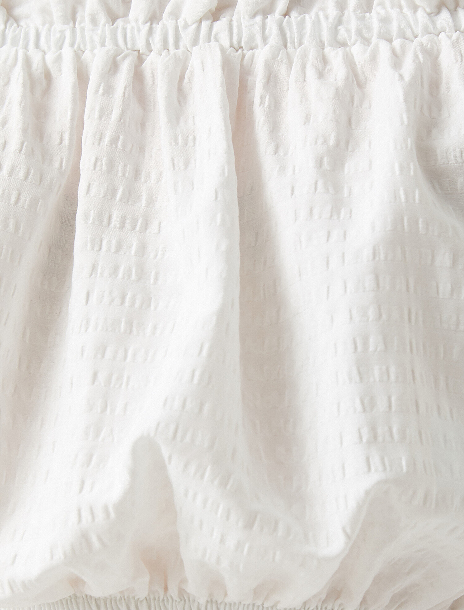   Crop Bluz Omuz Açık Uzun Kollu