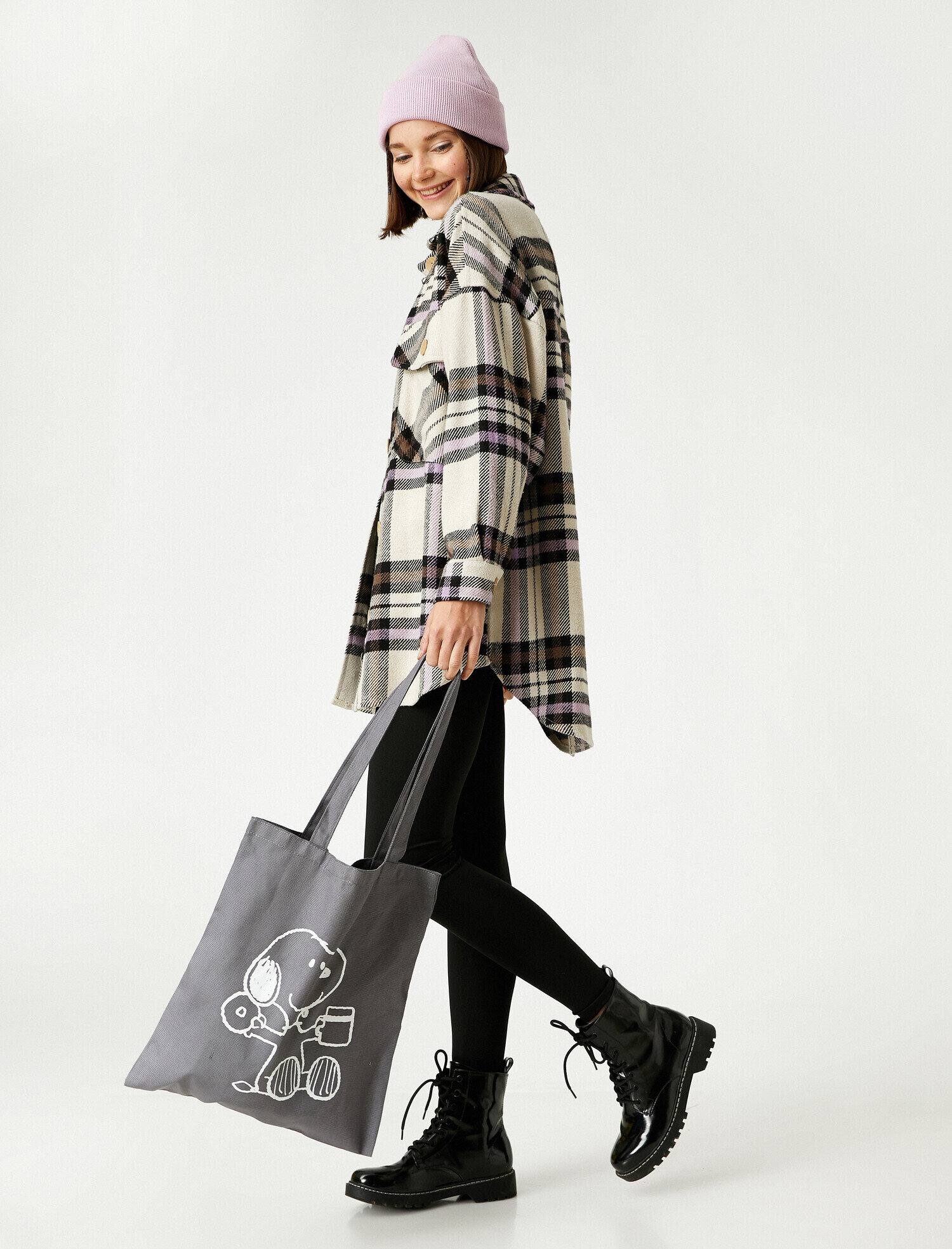  Kadın Snoopy Çanta Lisanslı