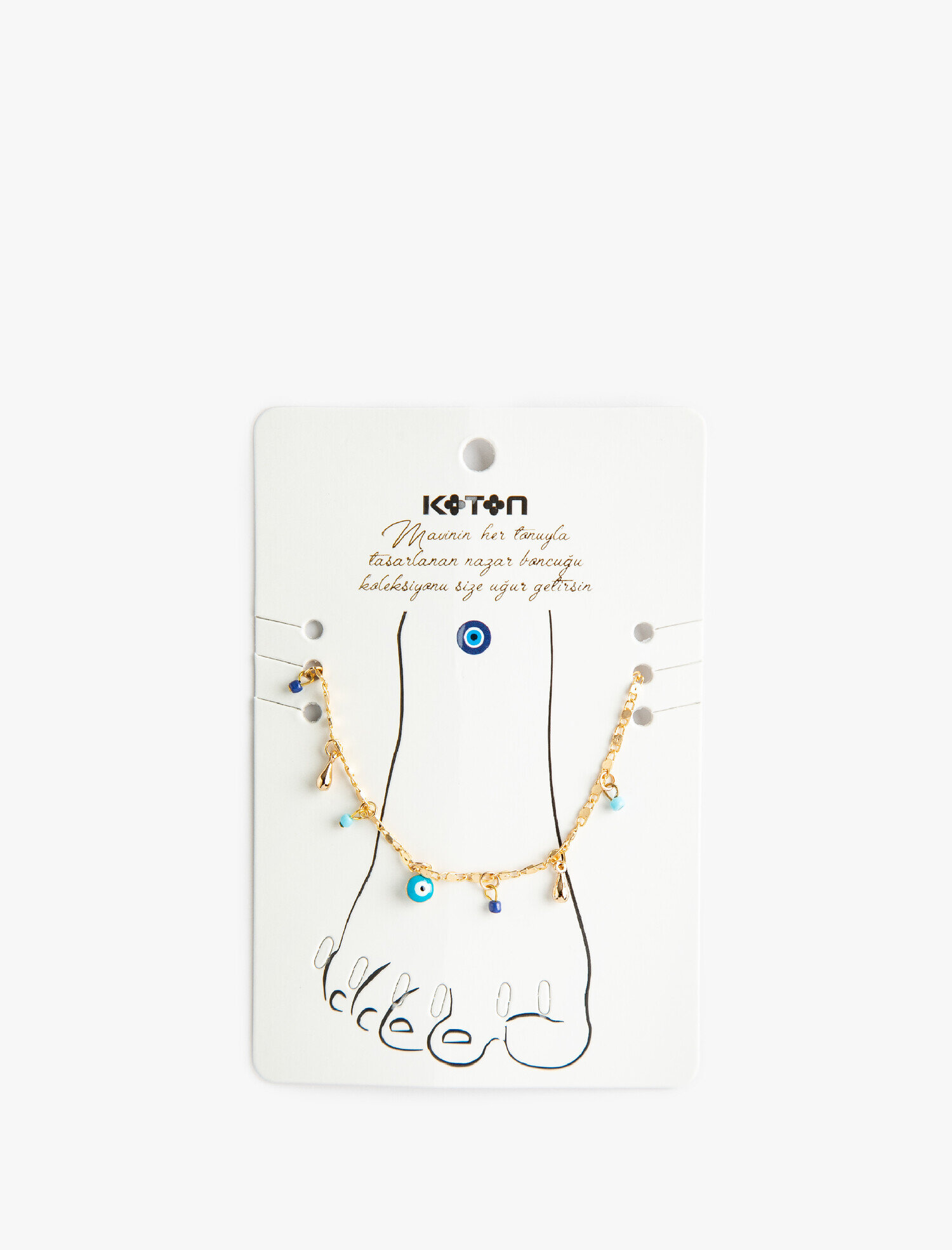  Kadın Boncuklu Halhal