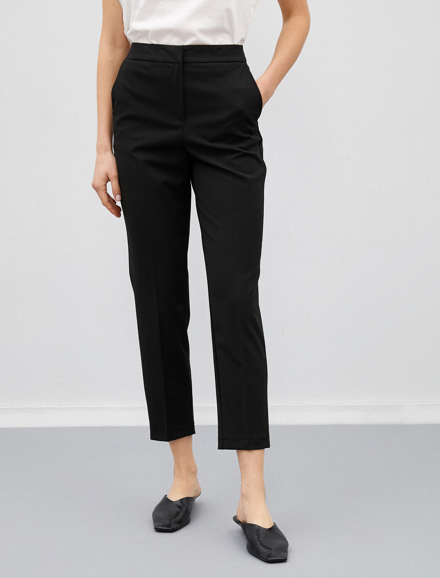   Cepli Pantolon Crop Basic