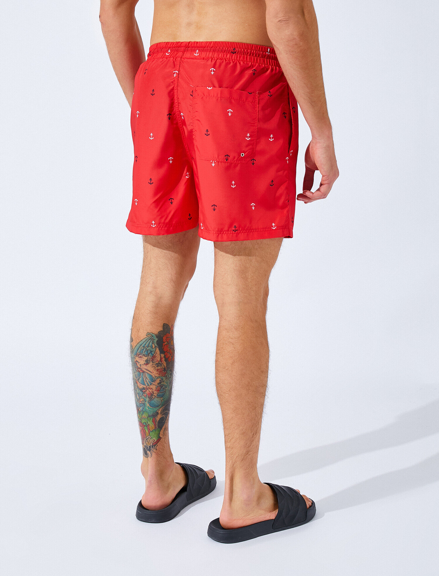   Deniz Şortu Desenli