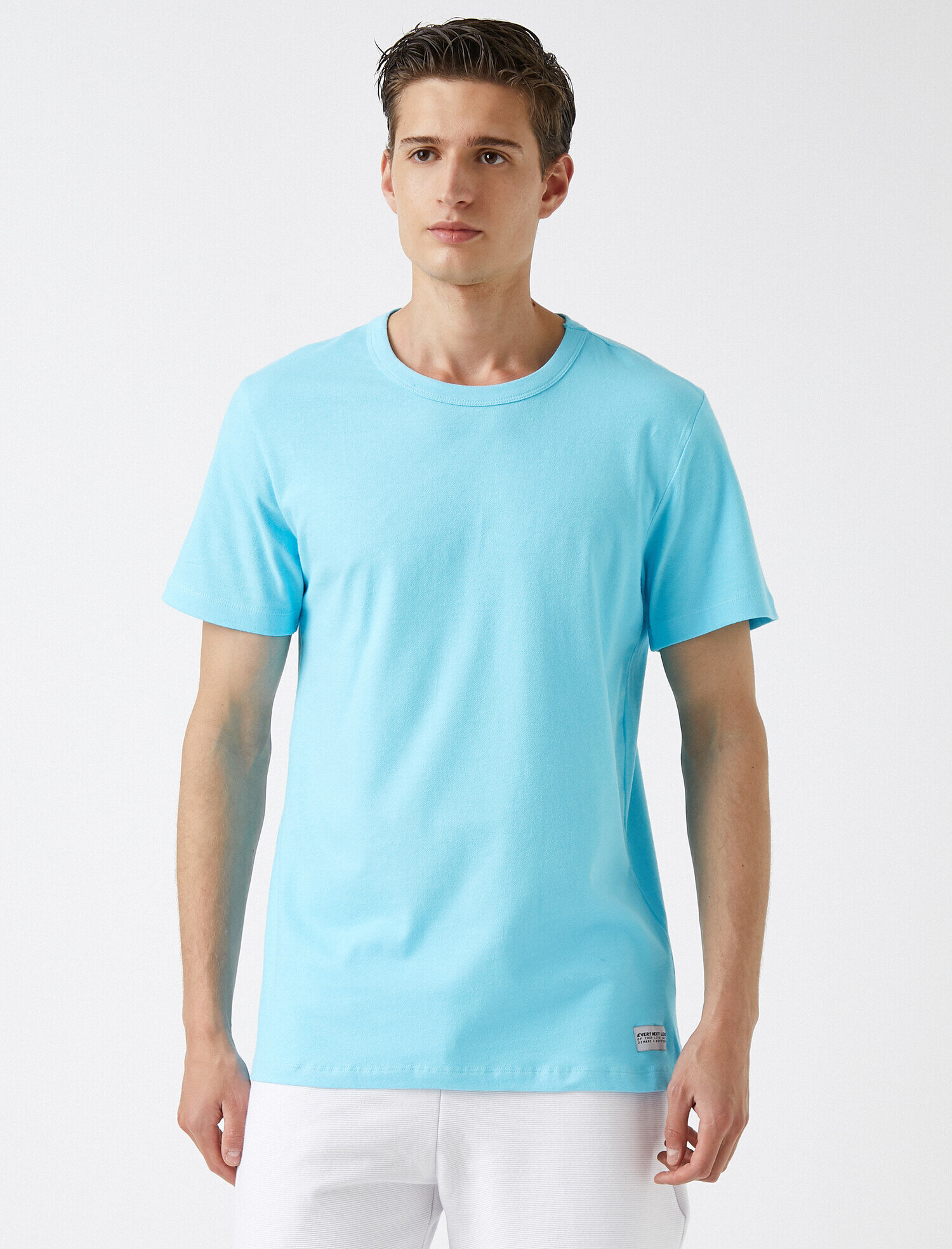   Kısa Kollu Tişört Pamuklu