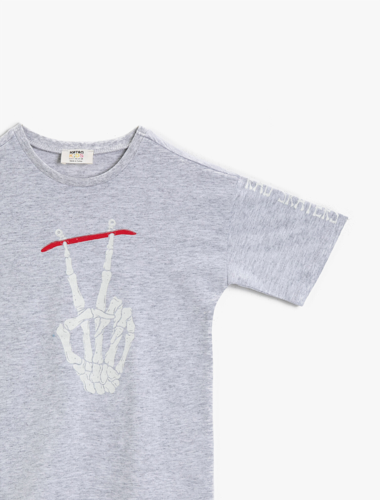  Erkek Çocuk Karanlıkta Parlayan Baskılı Tişört