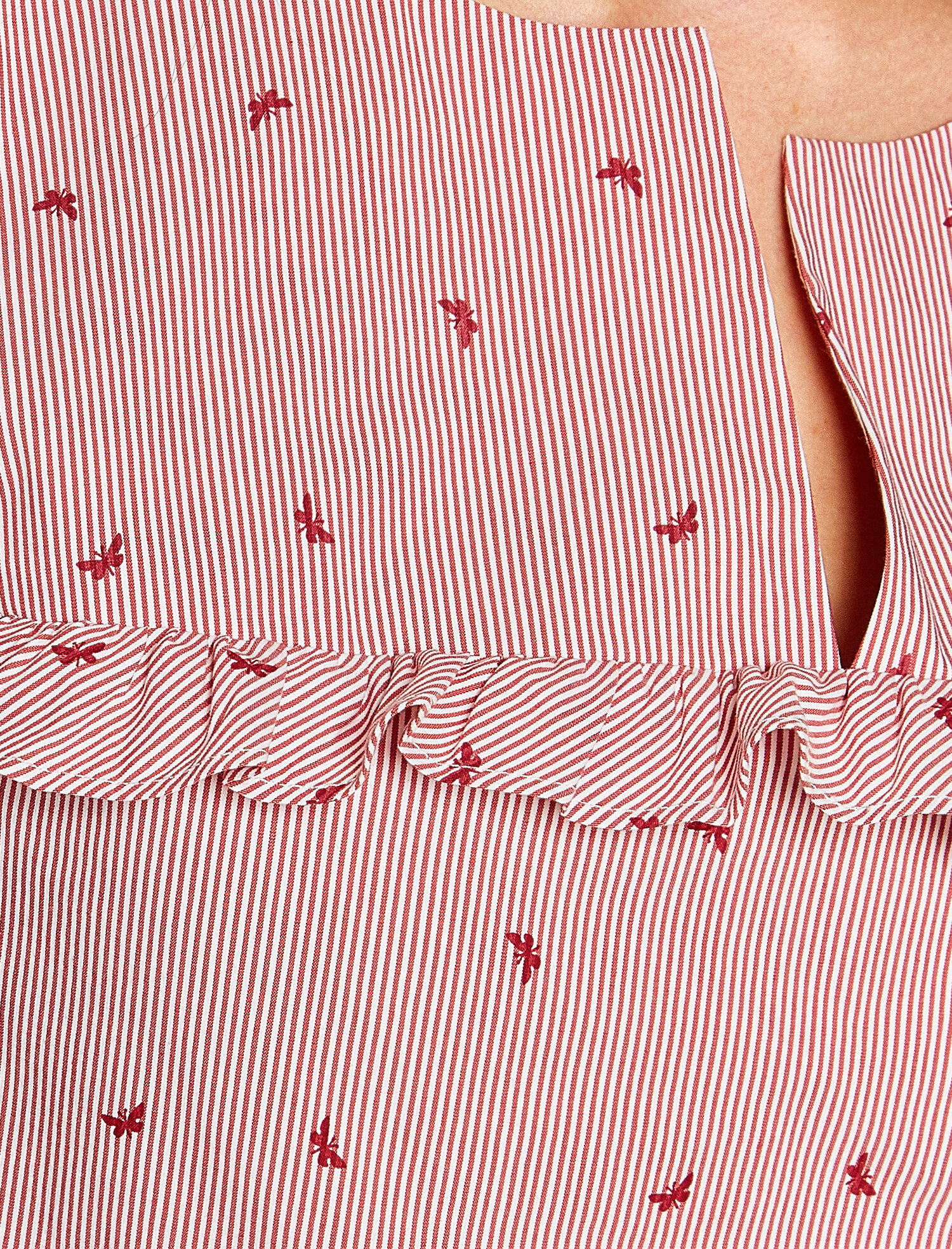 Fırfır Detaylı Elbise