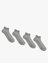 Çoklu Pamuklu Basic Çorap Seti