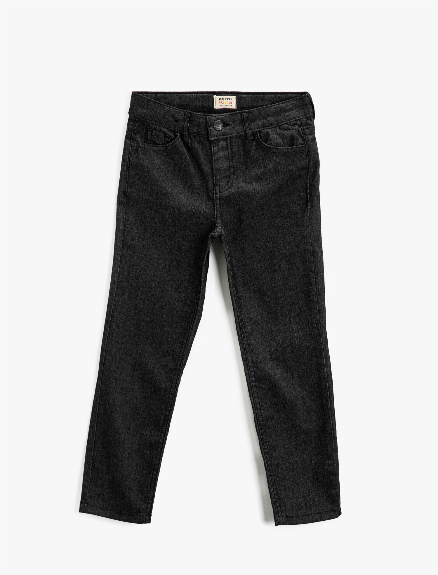  Erkek Çocuk Kot Pantolon Pamuk Karışımlı Cepli - Regular Jean