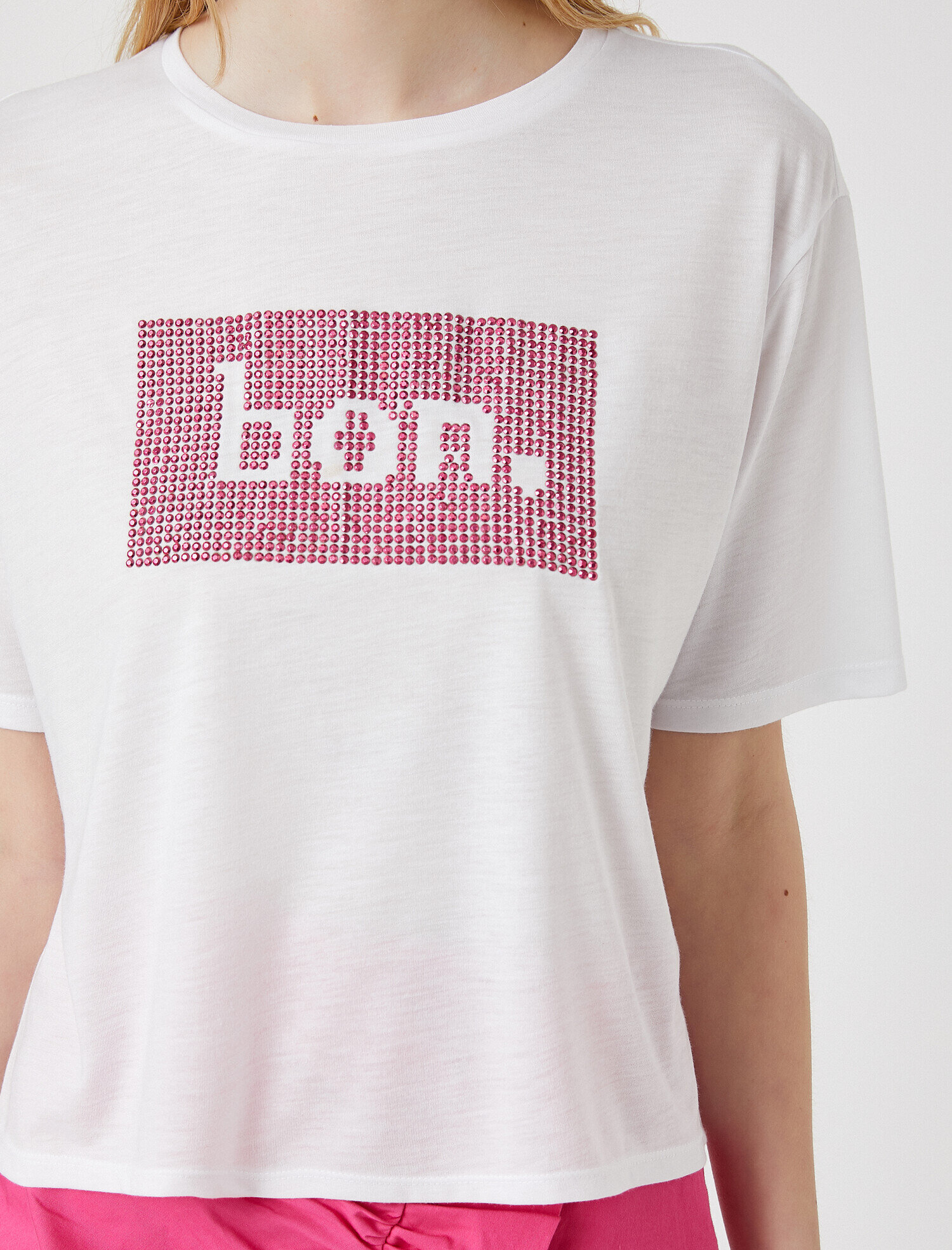   Sloganlı Tişört Bisiklet Yaka