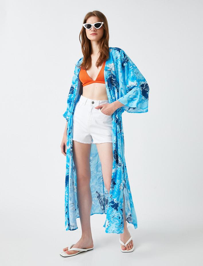  Desenli Kimono