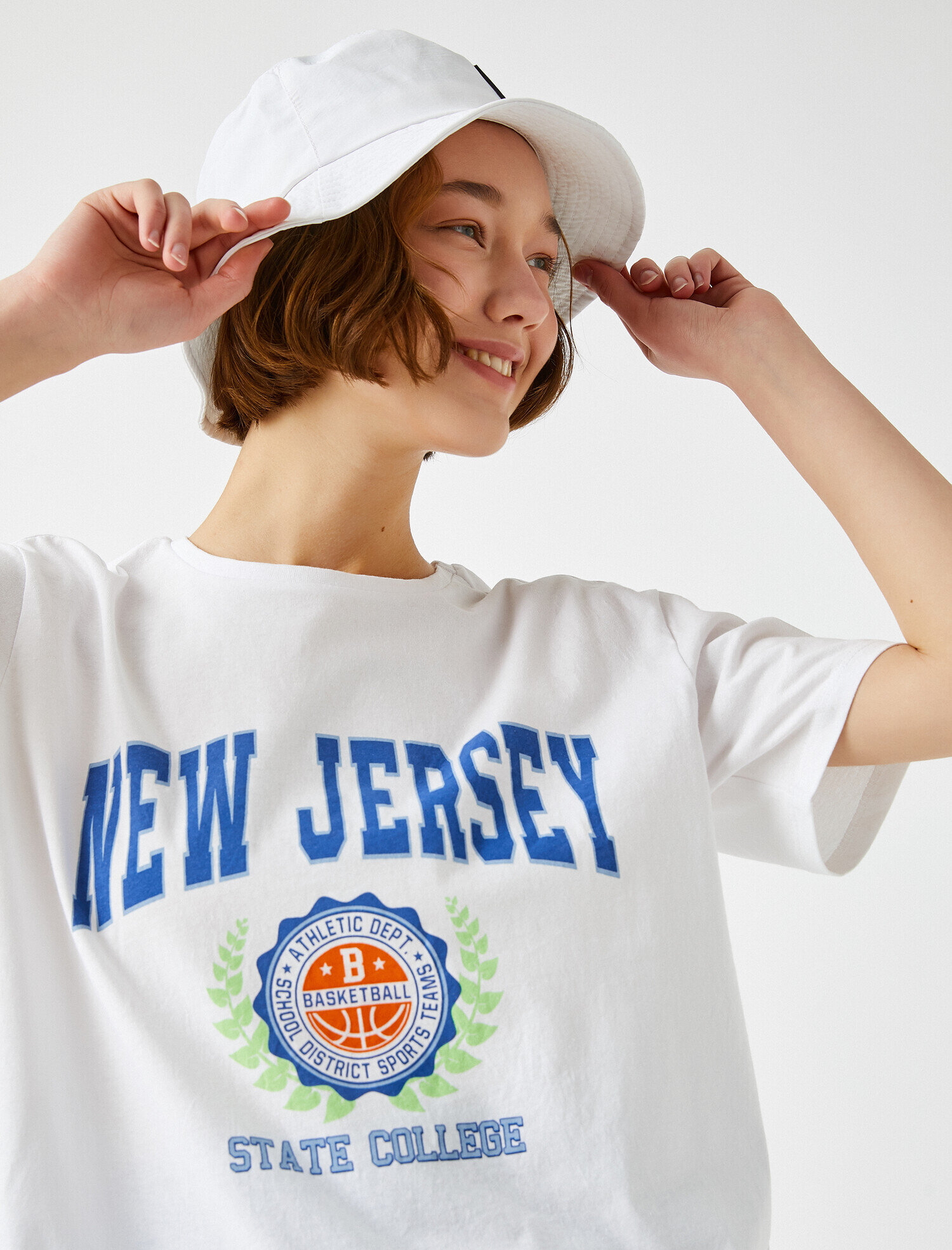   Yazılı Baskılı Tişört Pamuklu