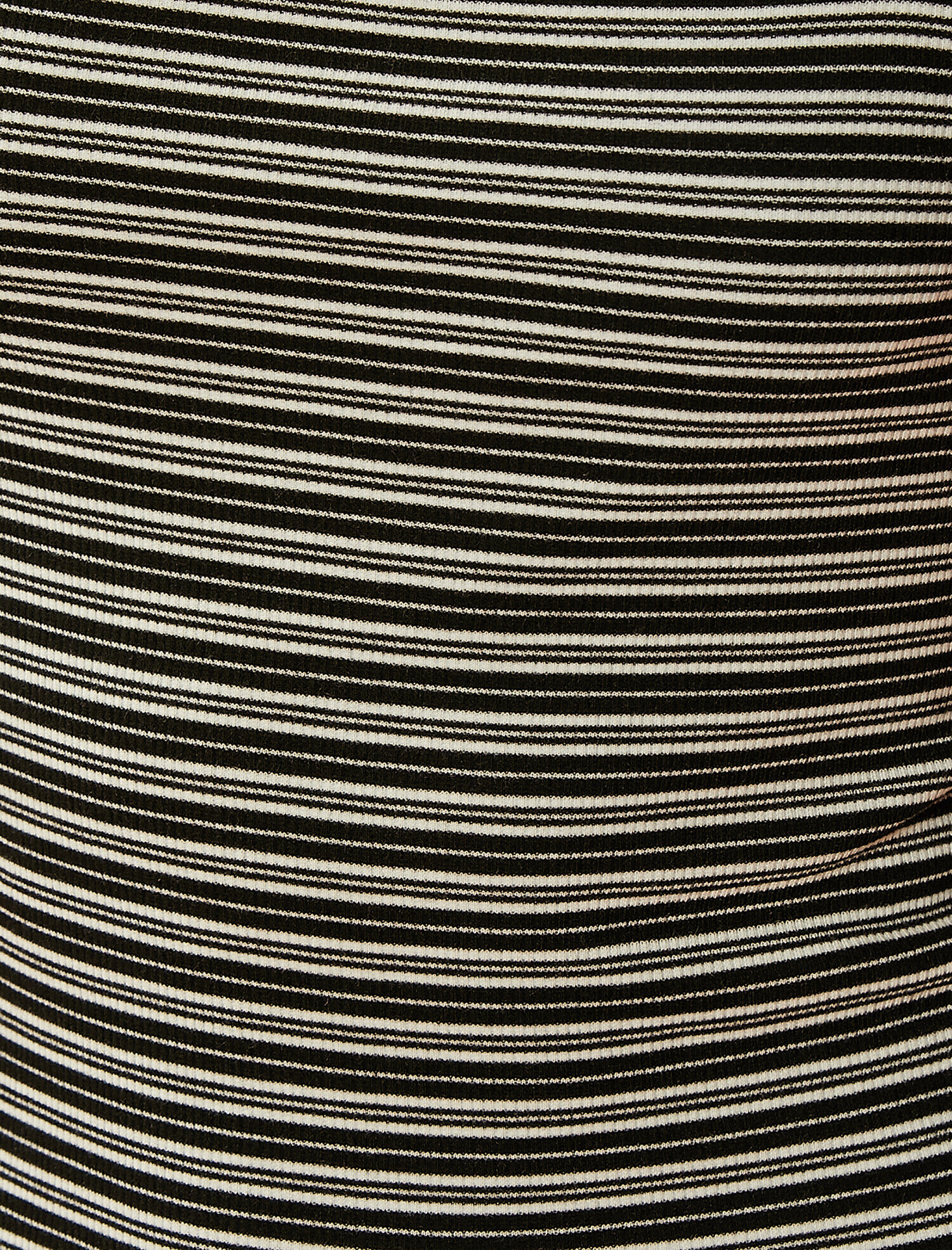   Çizgili Elbise Askılı Mini