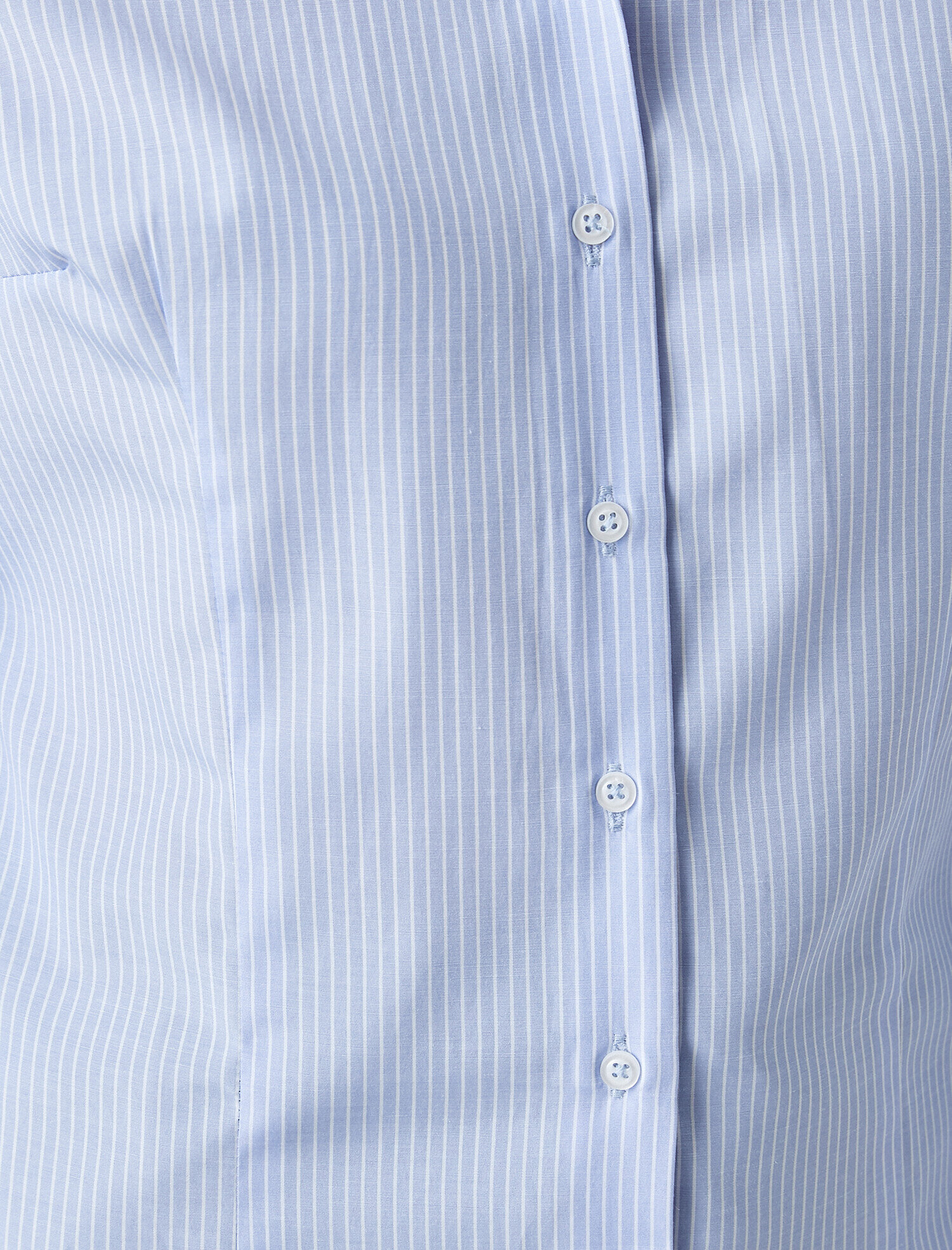   Çizgili Basic Uzun Kollu Gömlek