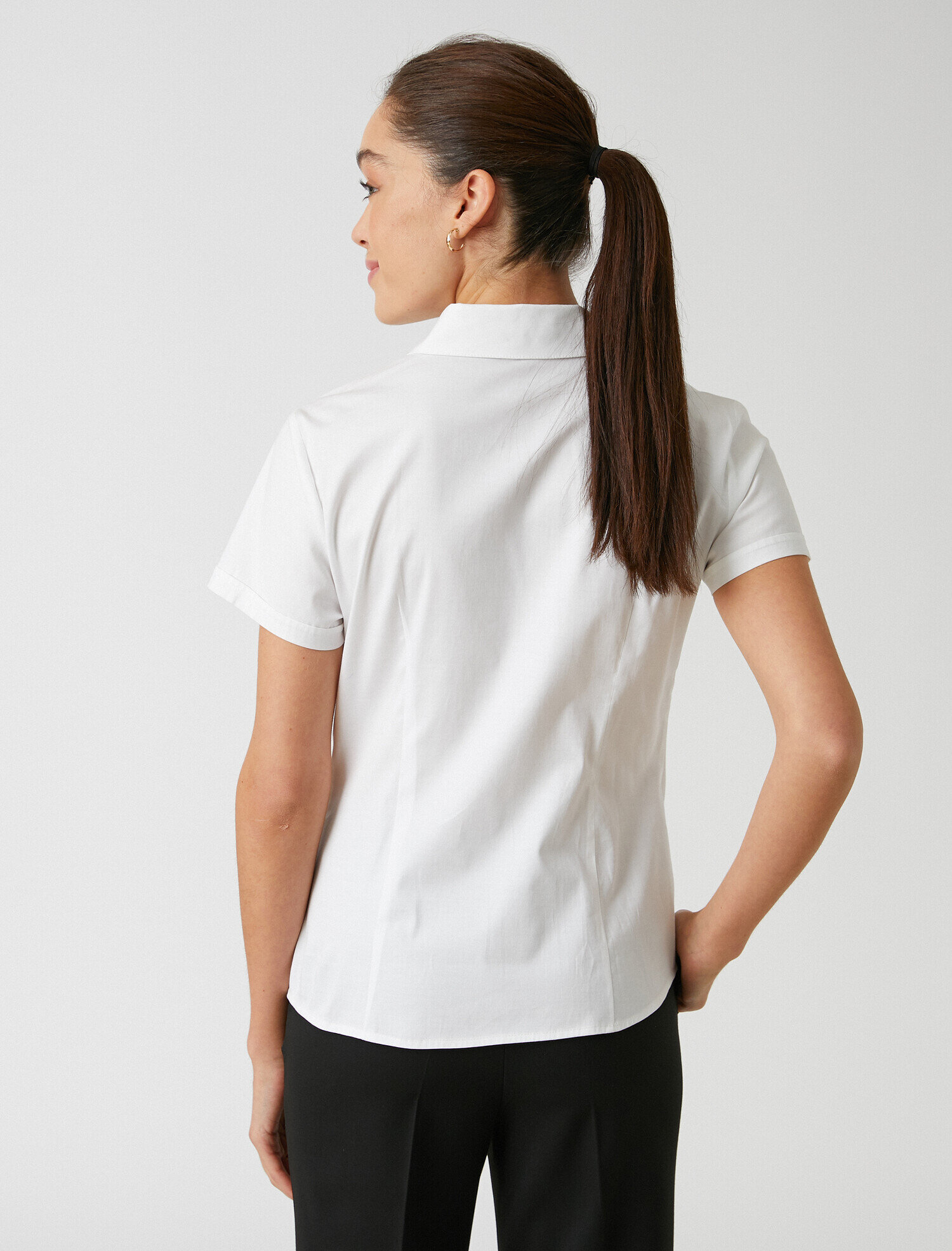   Kısa Kollu Basic Gömlek