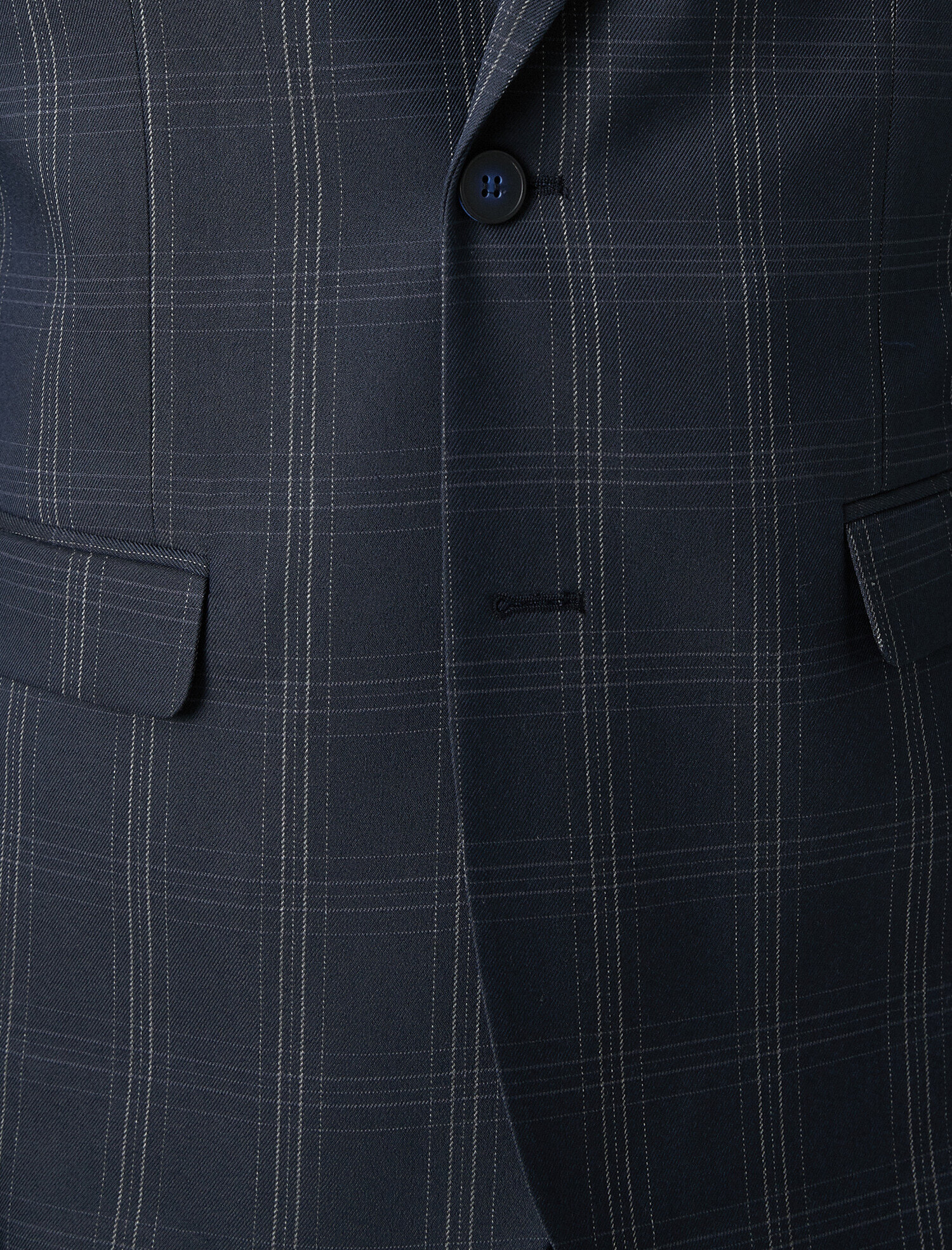   Kareli Cepli Blazer Ceket