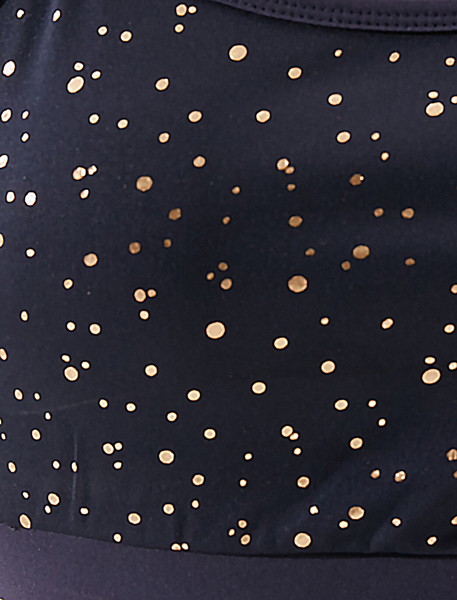   Metalik Sporcu Sütyeni Puantiyeli