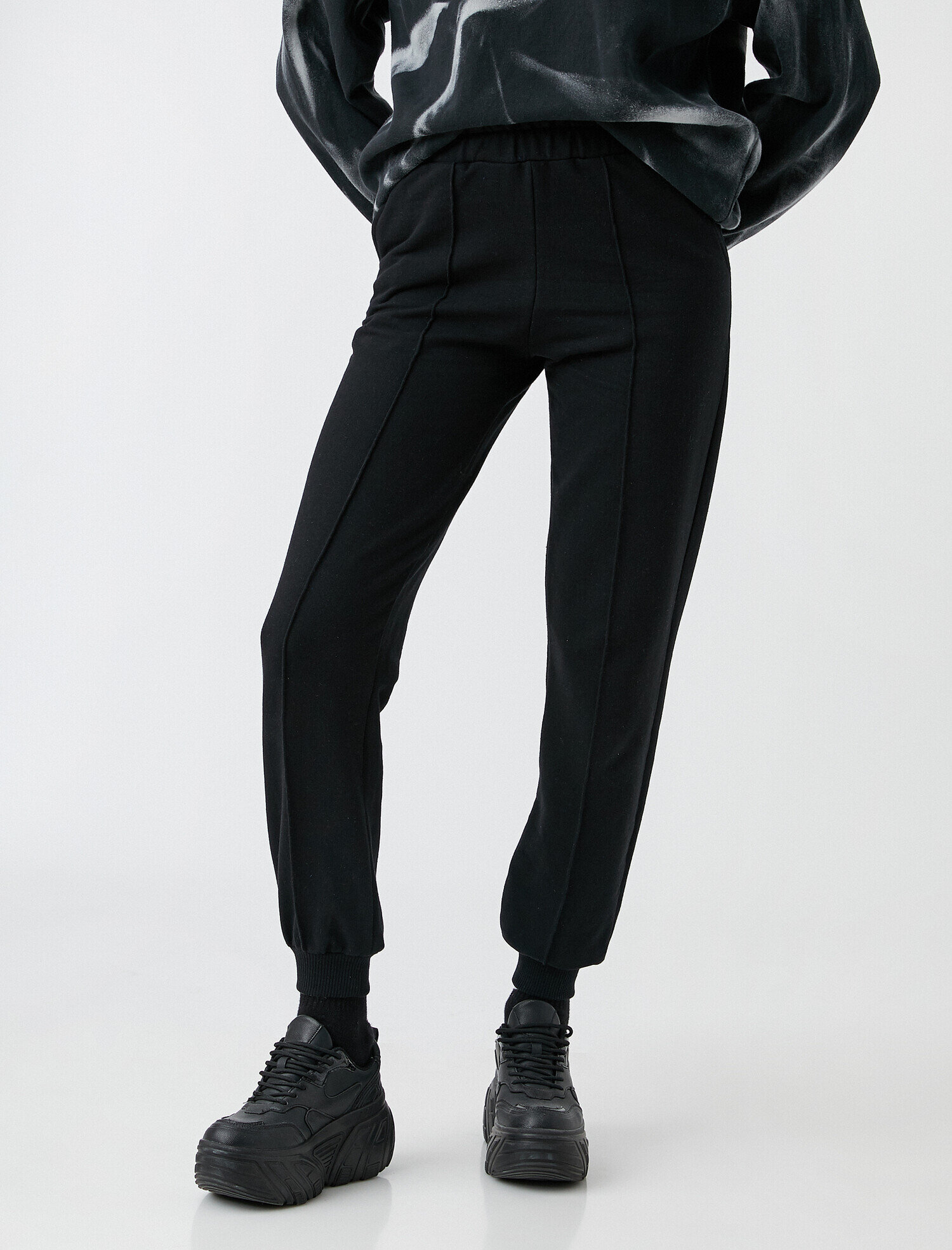   Jogger Eşofman Altı Cepli Pamuklu