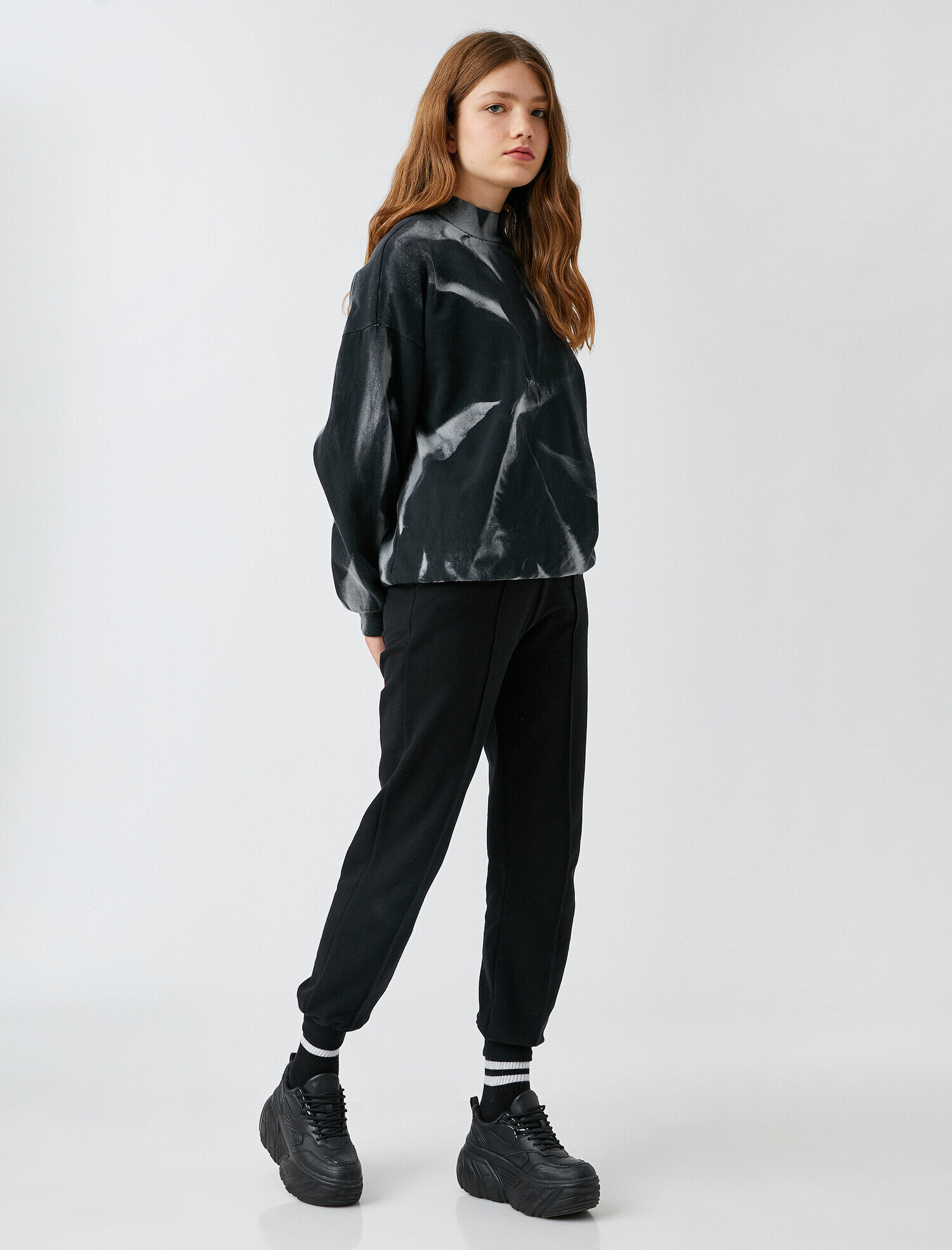   Jogger Eşofman Altı Cepli Pamuklu