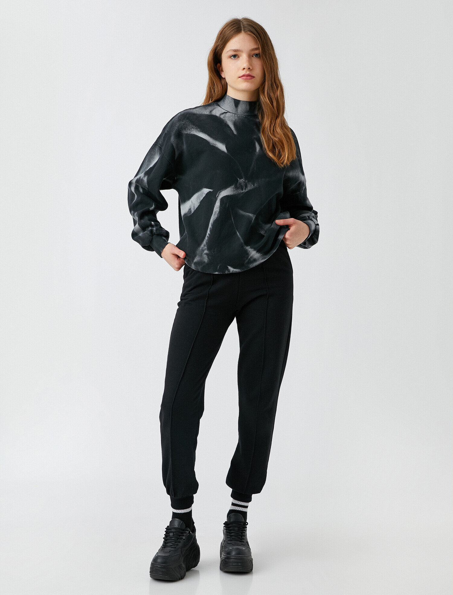   Jogger Eşofman Altı Cepli Pamuklu