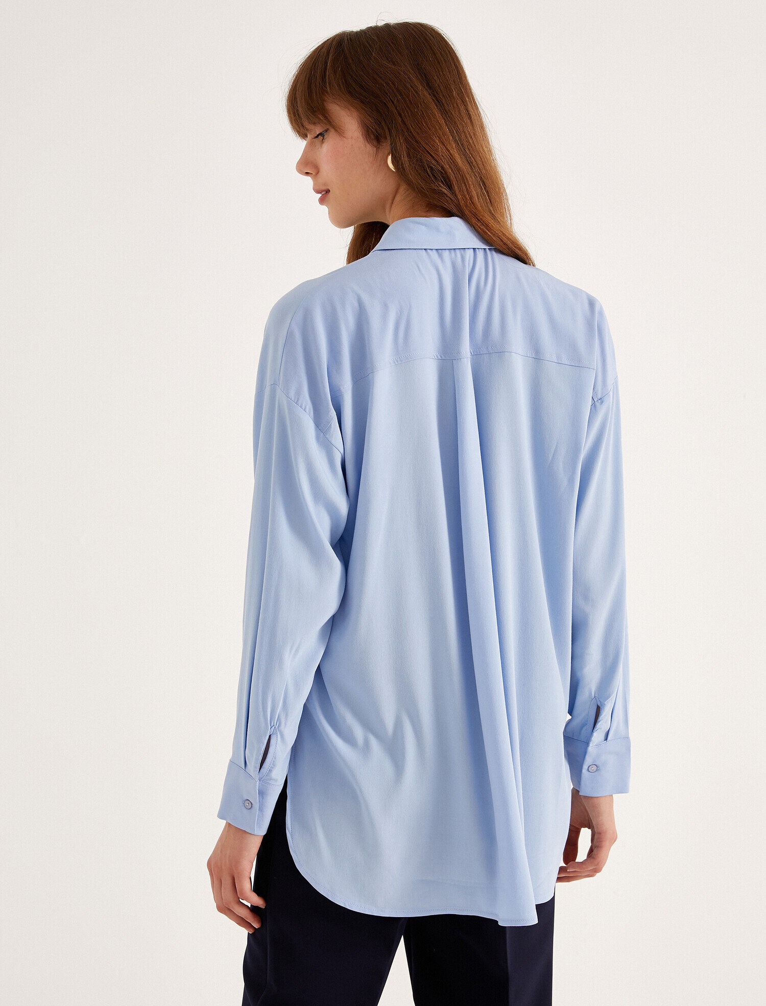   Cep Detaylı Gömlek