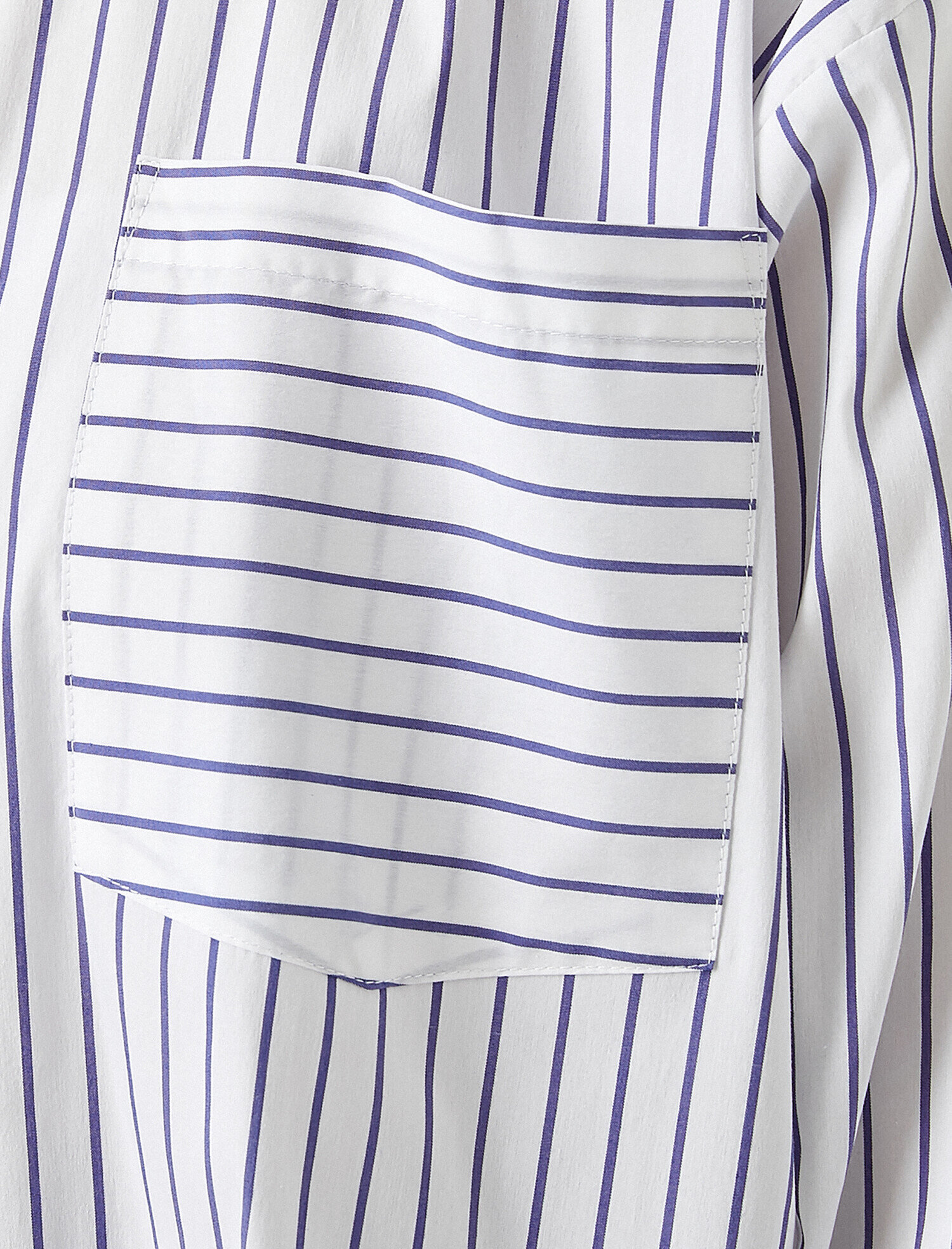   Çizgili Gömlek Uzun Kollu