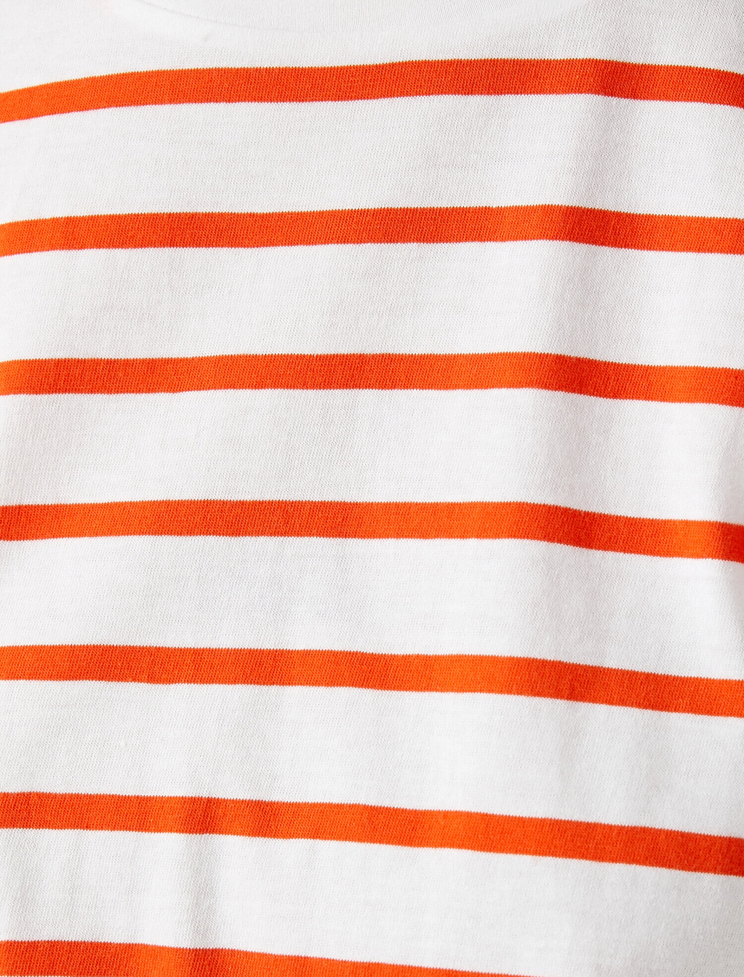   Çizgili Tişört Pamuklu