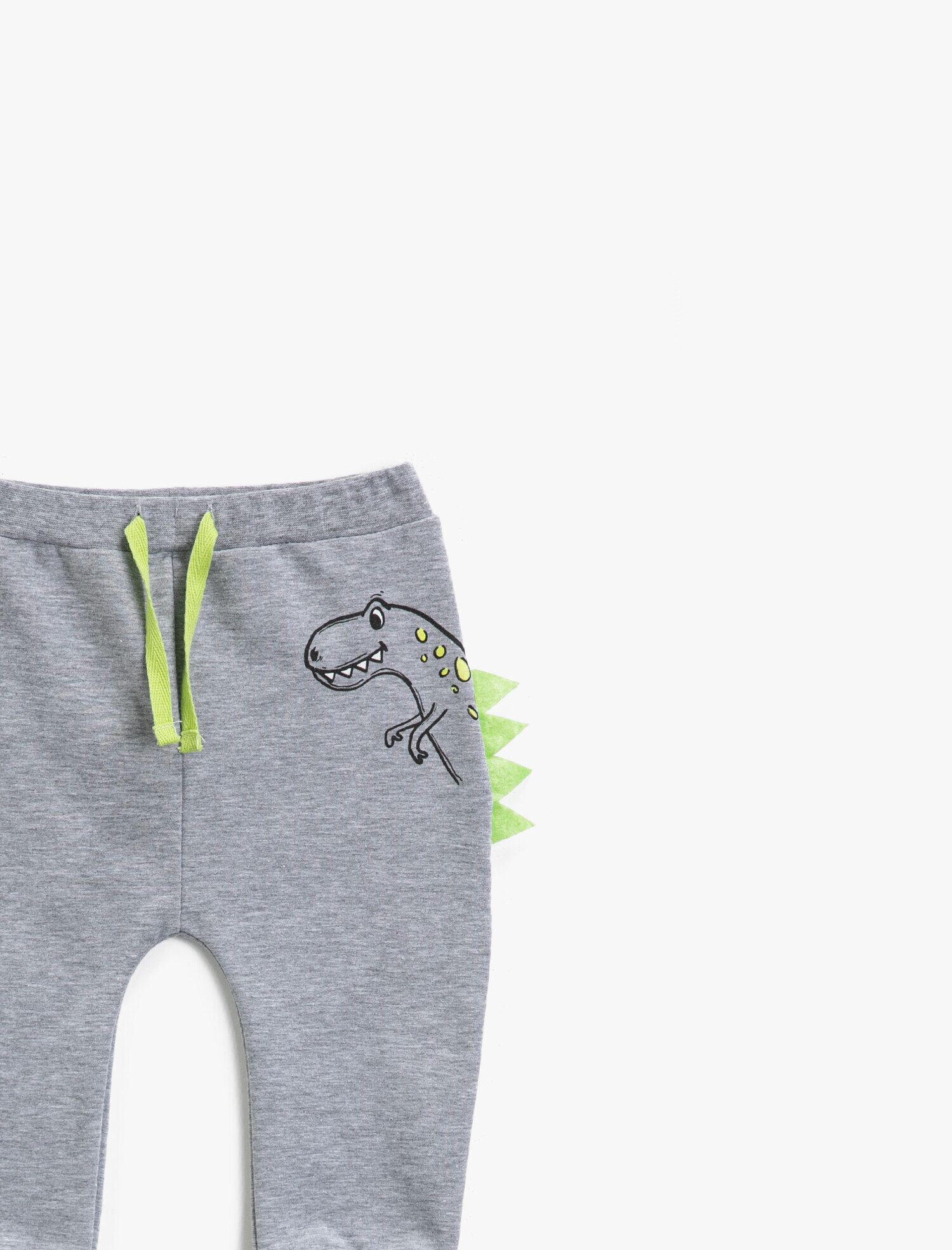  Erkek Bebek Beli Bağlamalı Baskılı Eşofman Altı