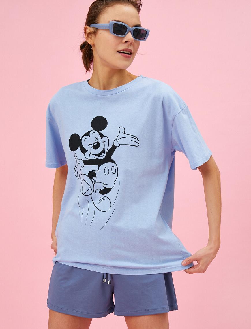   Mickey Mouse Tişört Lisanslı Pamuklu