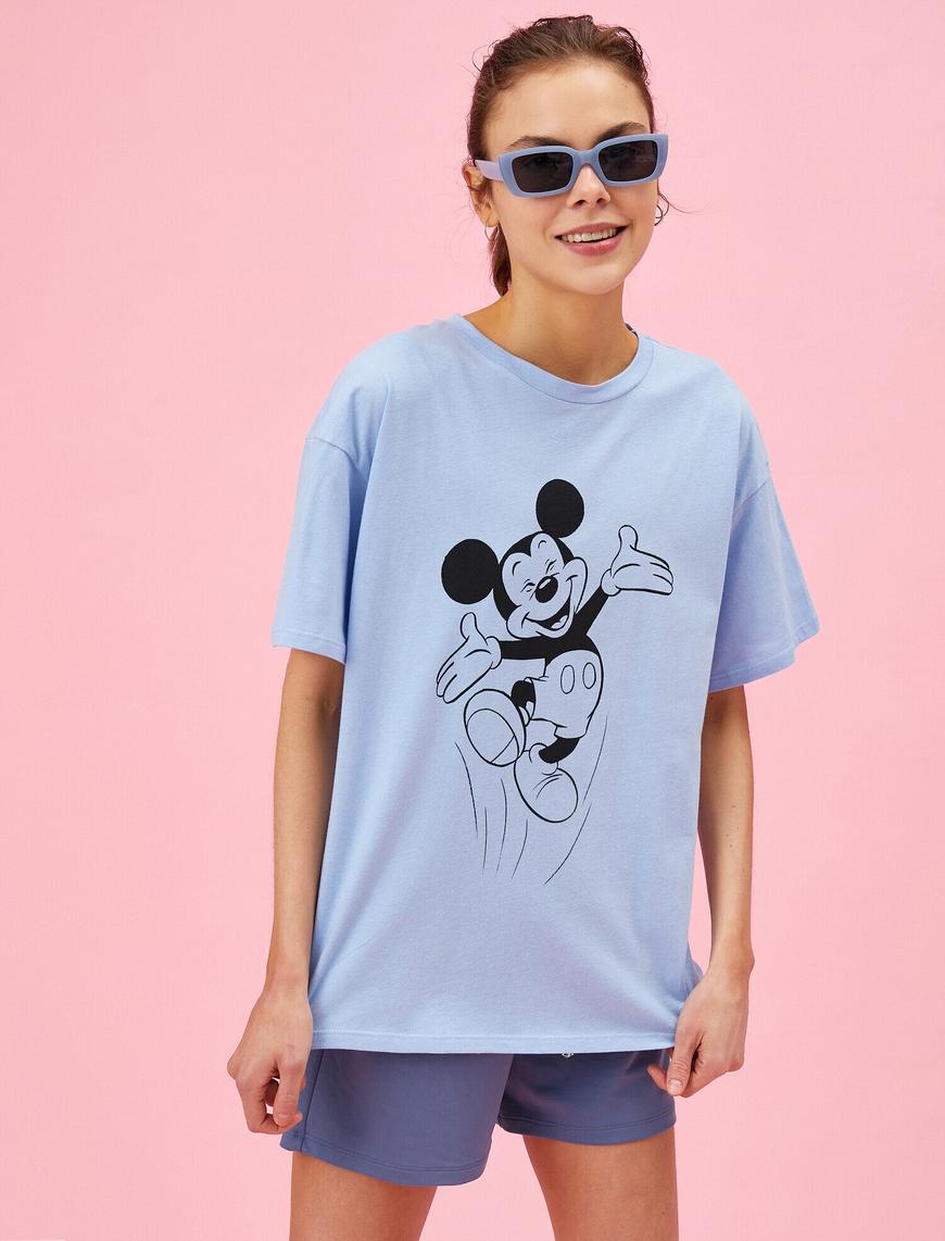   Mickey Mouse Tişört Lisanslı Pamuklu