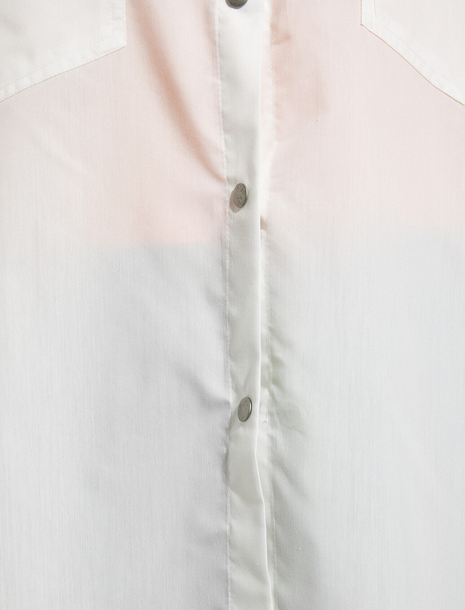   Oversize Gömlek Poplin Düğme Detaylı