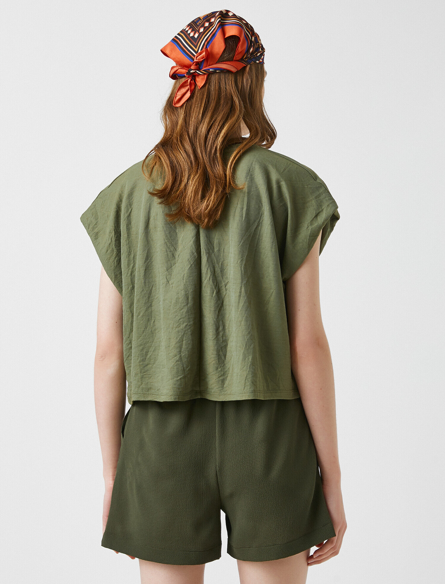   Bisiklet Yaka Tişört Kısa Kollu