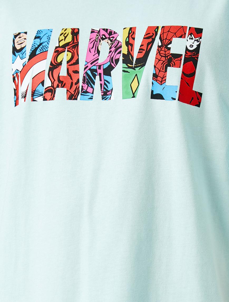   Marvel Tişört Lisanslı Pamuklu Oversize