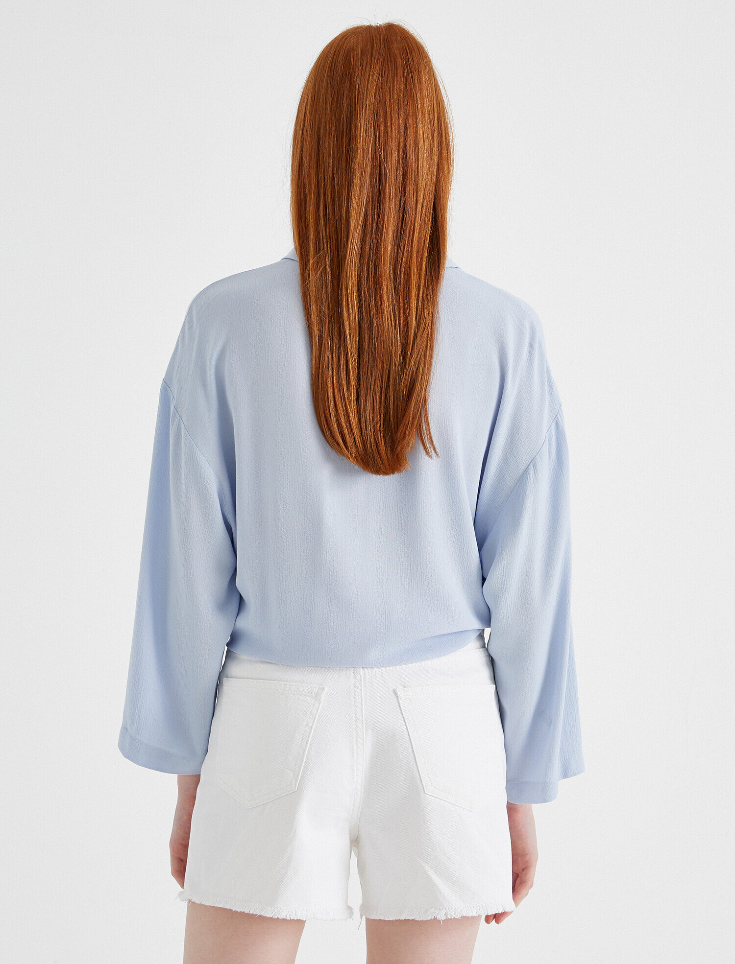   Belden Bağlamalı Gömlek