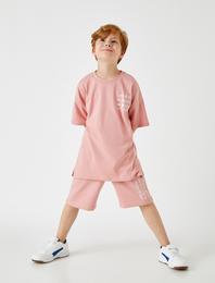 Pamuklu Baskılı Şort