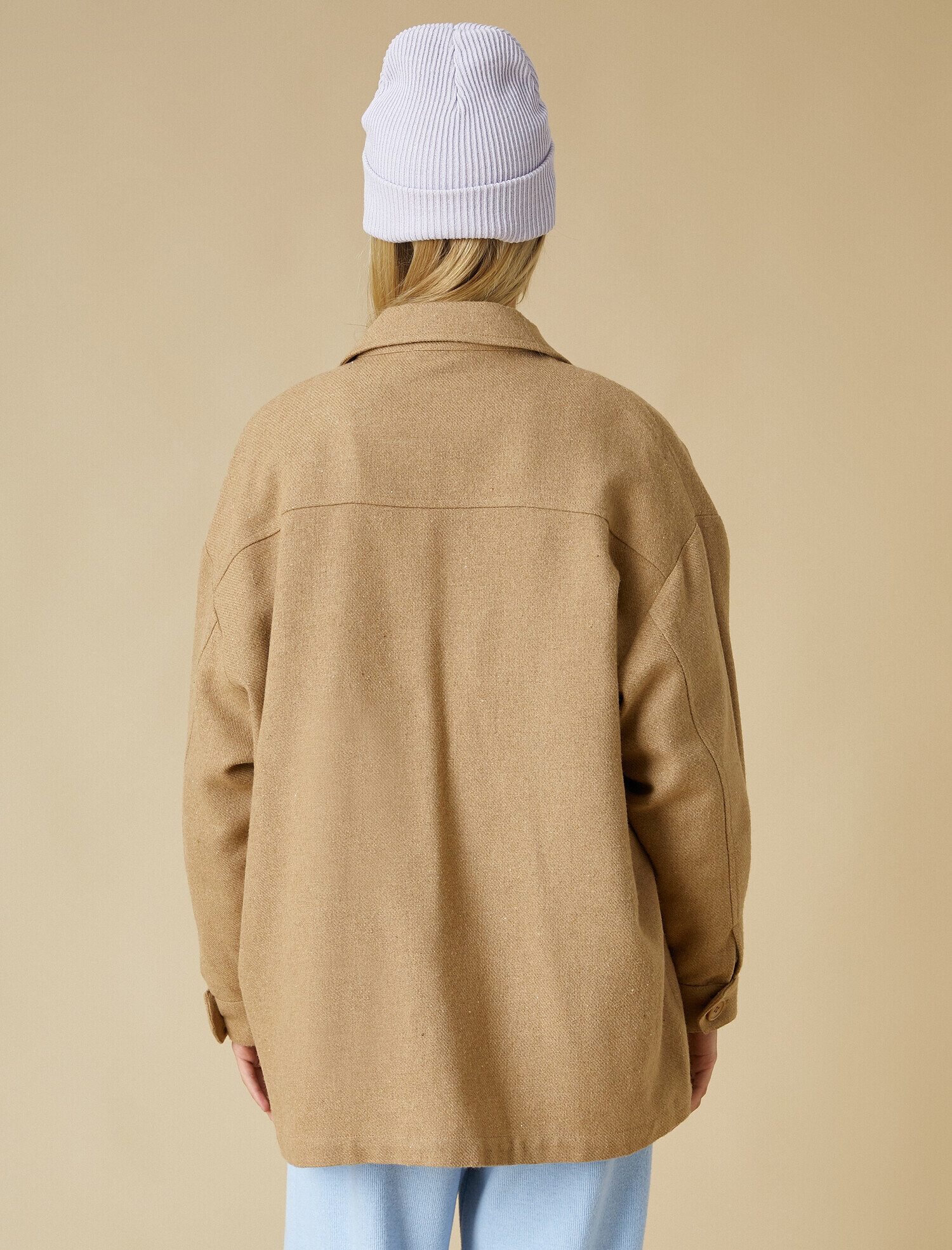   Oversize Uzun Kollu Gömlek