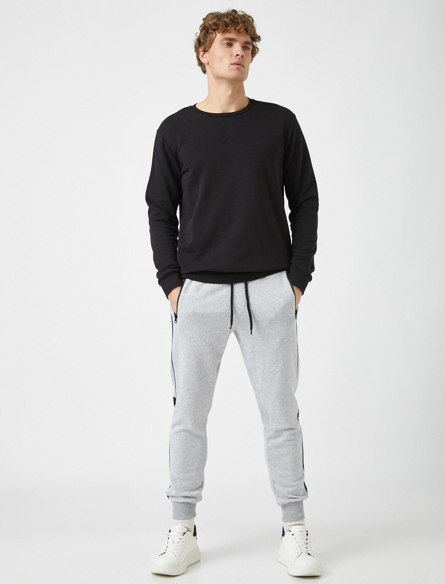 Normal Bel Cepli Jogger Eşofman Altı
