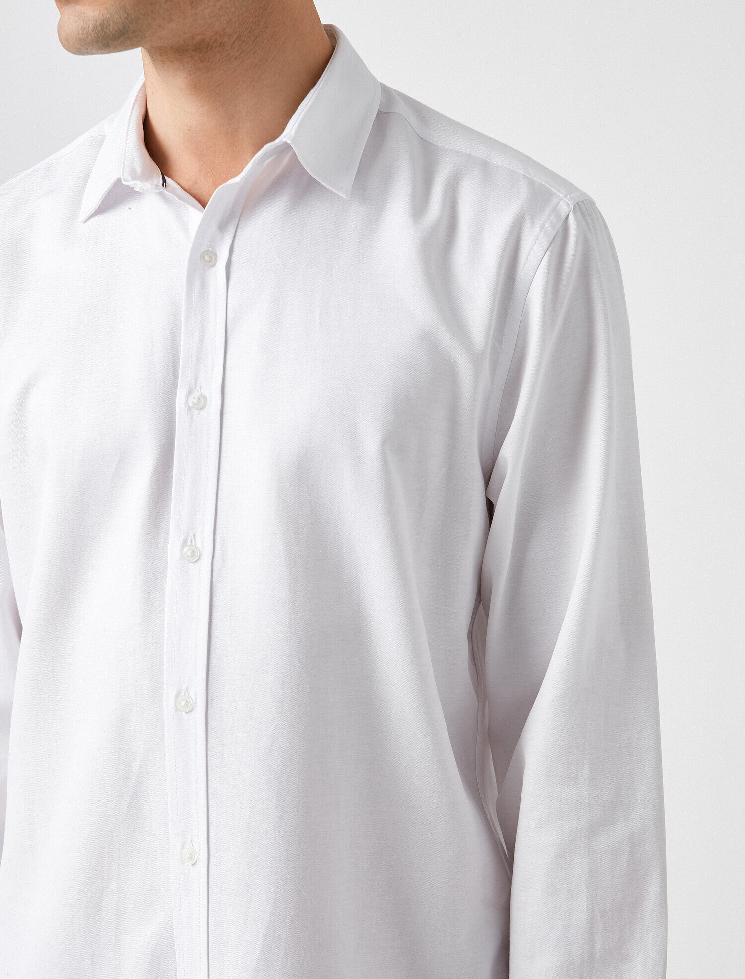   Uzun Kollu Basic Gömlek Non Iron