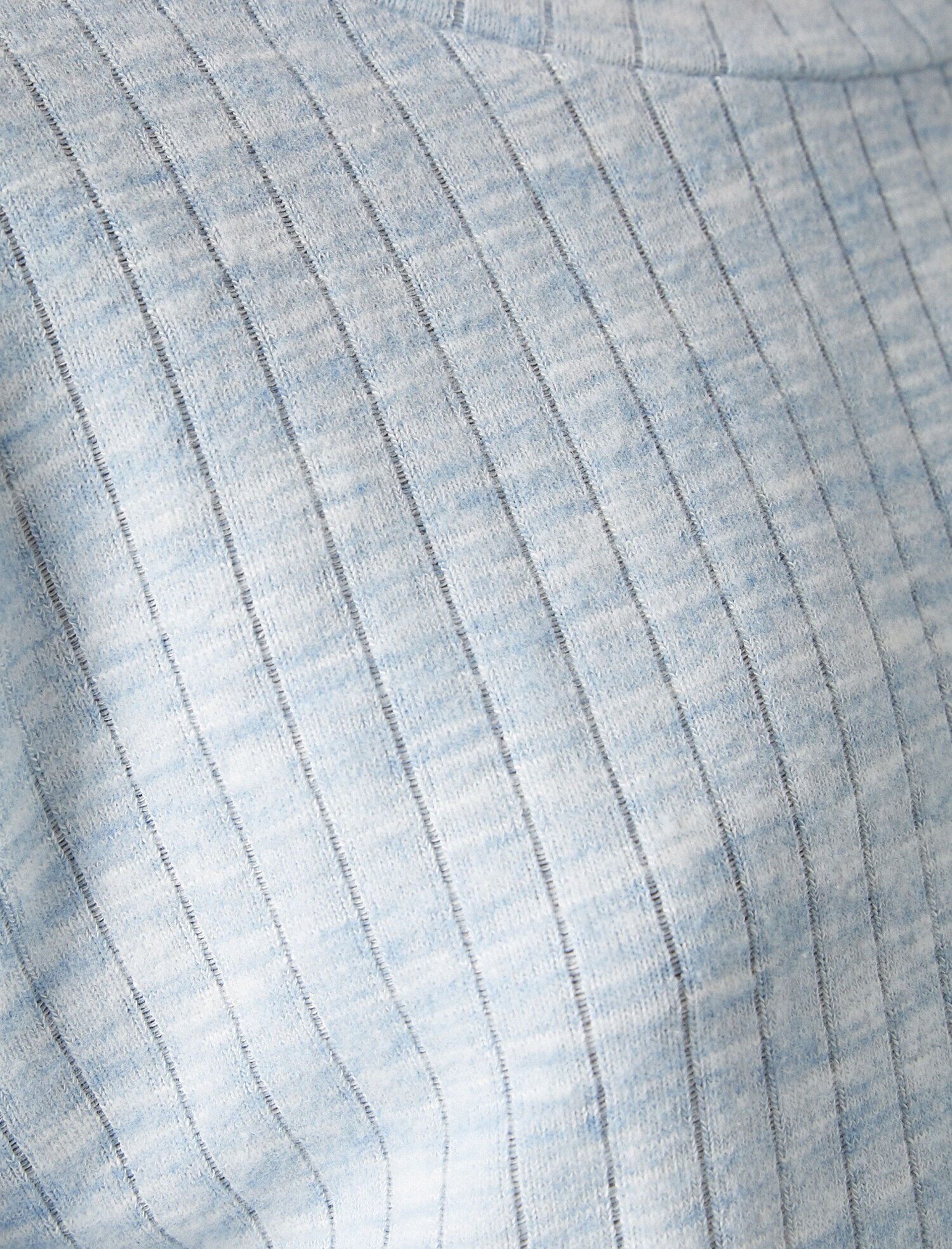   Uzun Kollu Bağcıklı Pijama Üstü