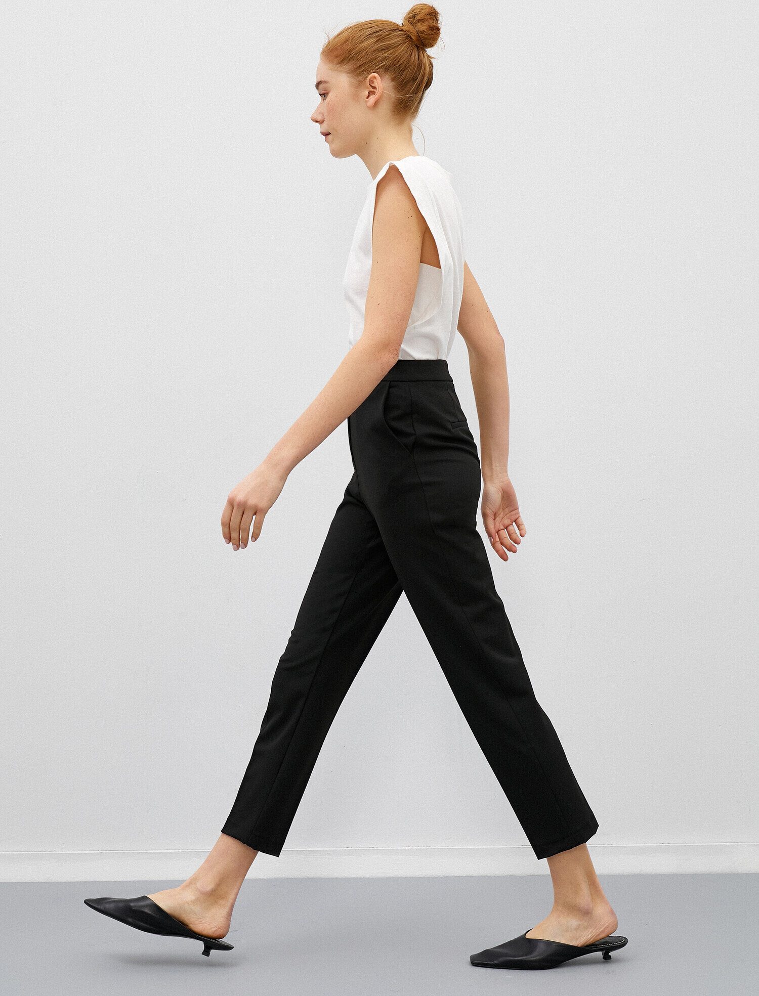   Cepli Pantolon Crop Basic