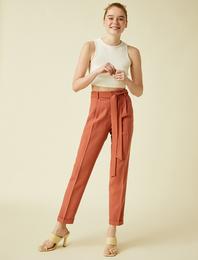 Kemerli Pantolon