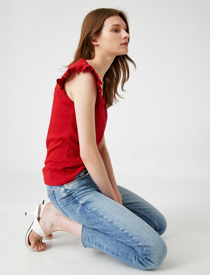  Fitilli Atlet Fırfırlı