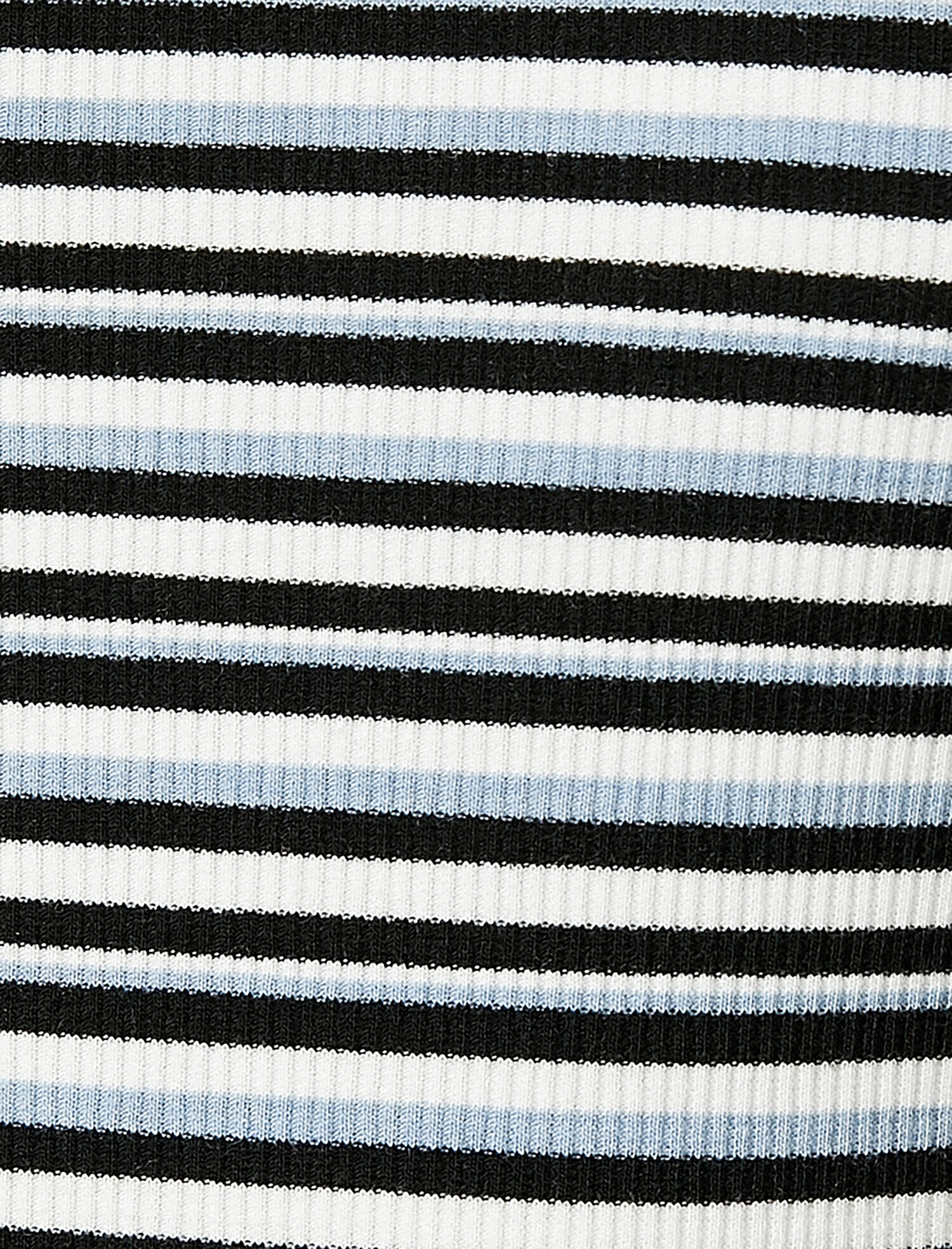   Kısa Kollu Elbise Çizgili Mini