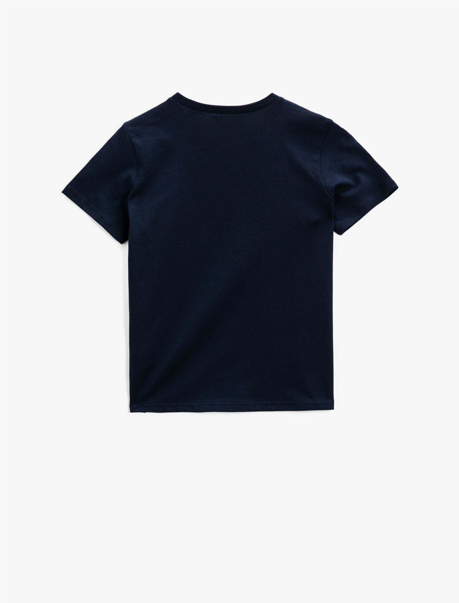  Erkek Çocuk Yazılı Tişört Pamuklu Kısa Kollu Bisiklet Yaka