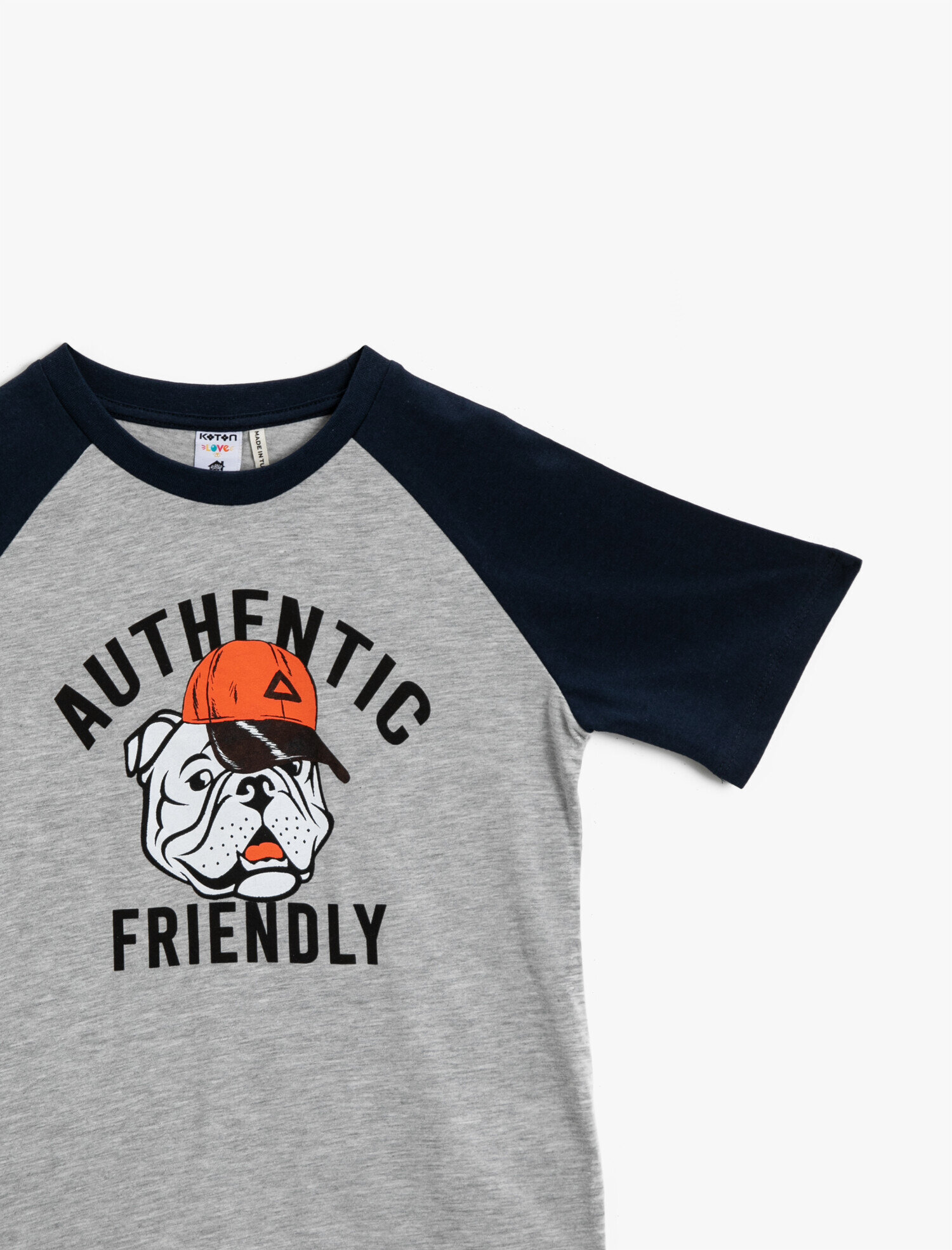  Erkek Çocuk Baskılı Tişört Bisiklet Yaka Pamuklu