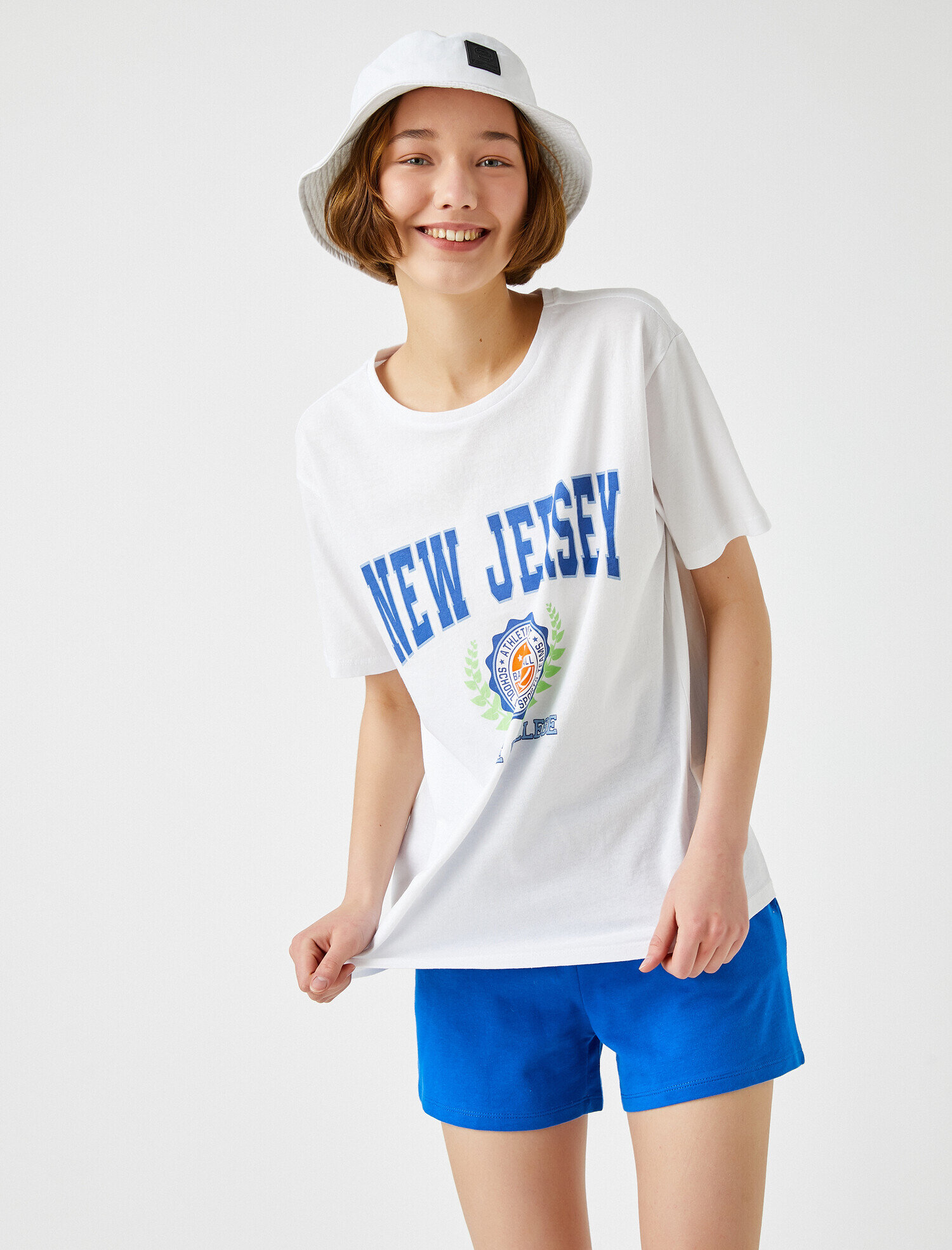   Yazılı Baskılı Tişört Pamuklu