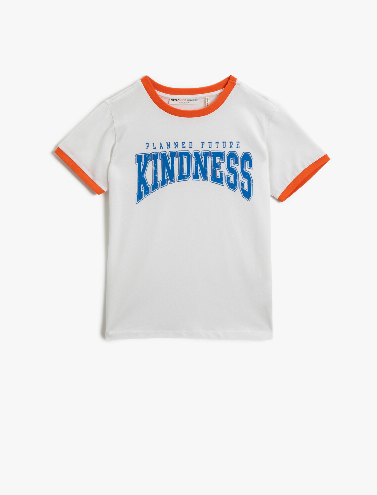  Erkek Çocuk Sloganlı Tişört Pamuklu