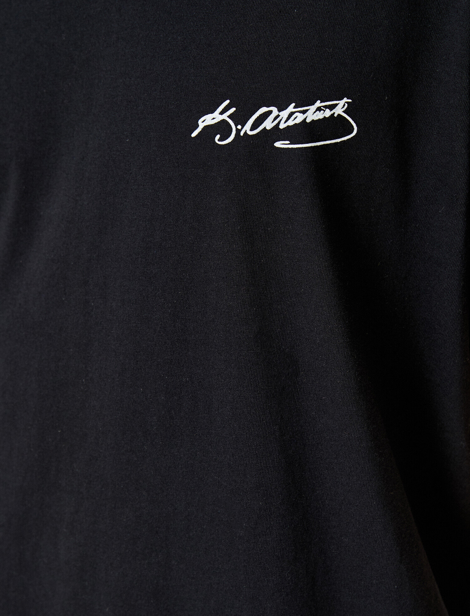   Atatürk Tişört Bisiklet Yaka Pamuklu