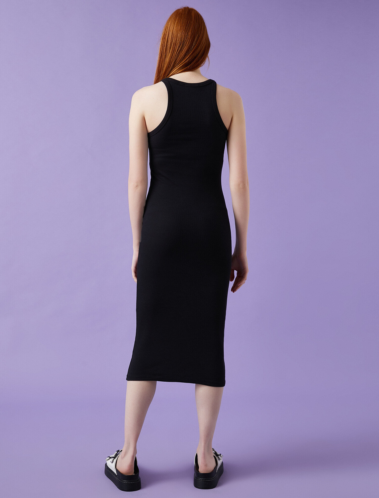   Fitilli Elbise Pamuklu