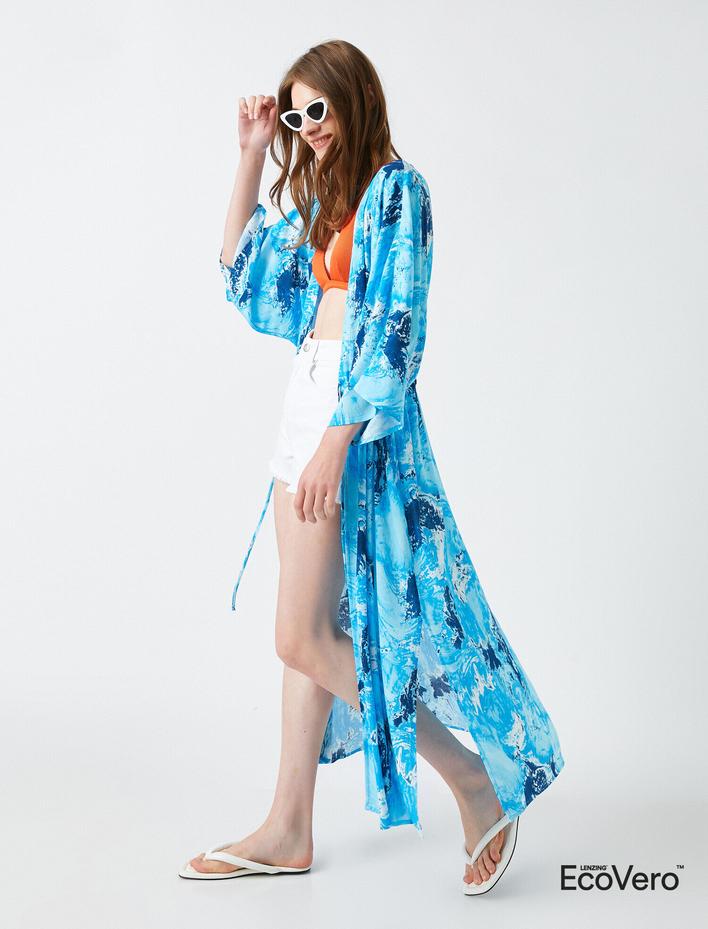  Desenli Kimono