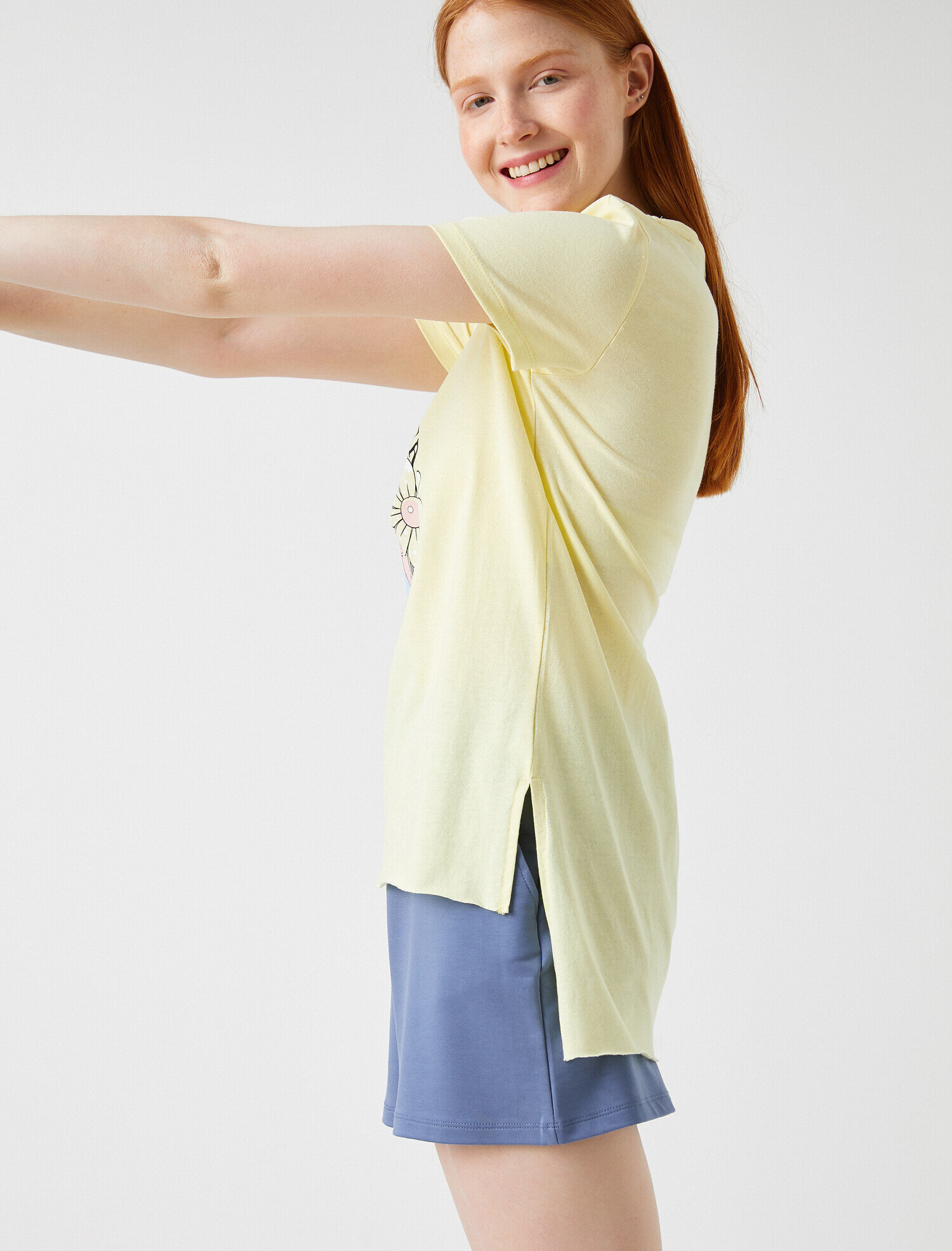   Baskılı Tişört Pamuklu