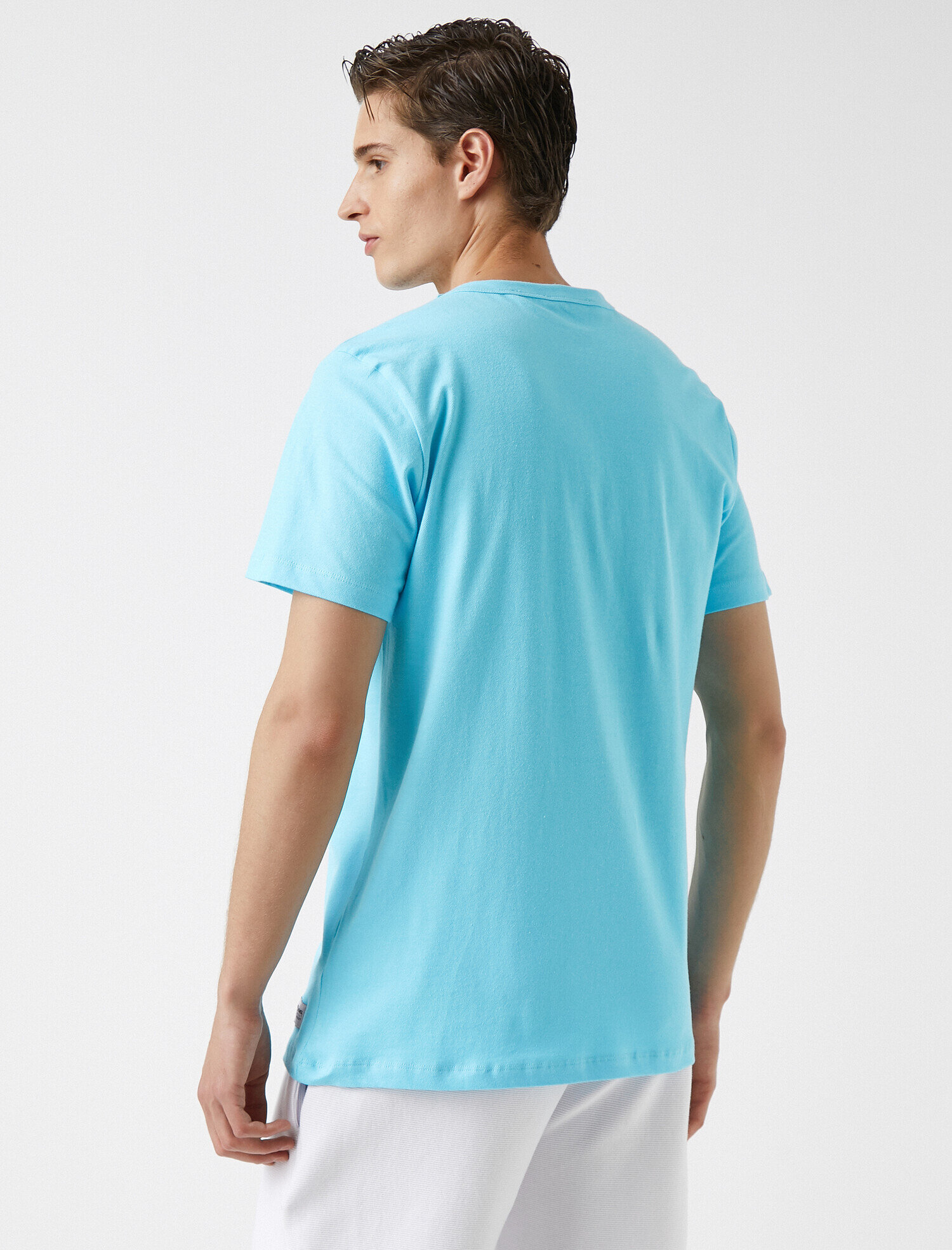   Kısa Kollu Tişört Pamuklu