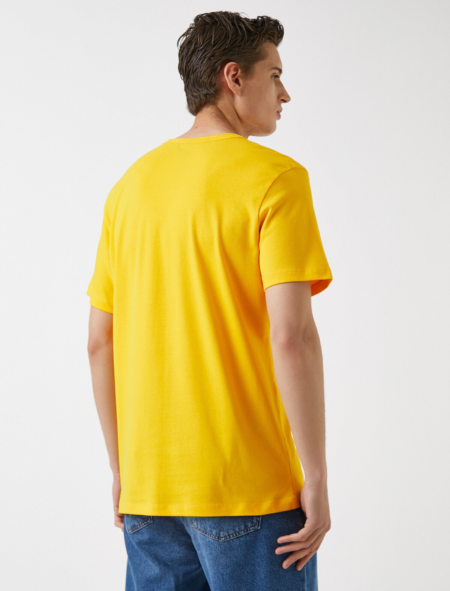   Kısa Kollu Tişört Pamuklu